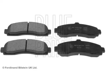 Комплект гальмівних колодок с 4 шт. дисків Blue Print ADN14290