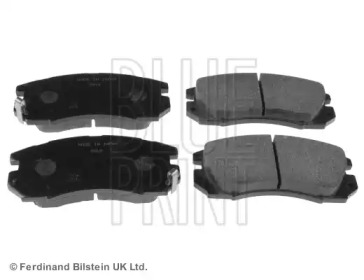 Комплект гальмівних колодок с 4 шт. дисків Blue Print ADS74208