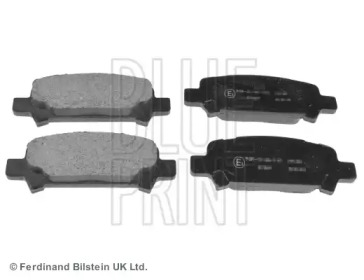 Комплект гальмівних колодок с 4 шт. дисків Blue Print ADS74219
