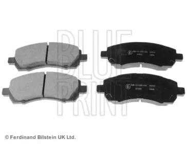 Комплект гальмівних колодок с 4 шт. дисків Blue Print ADS74220