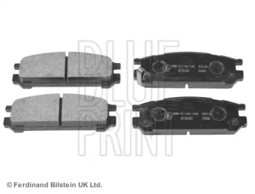 Комплект гальмівних колодок з 4 шт. дисків Blue Print ADS74224