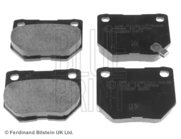 Комплект гальмівних колодок з 4 шт. дисків Blue Print ADS74227