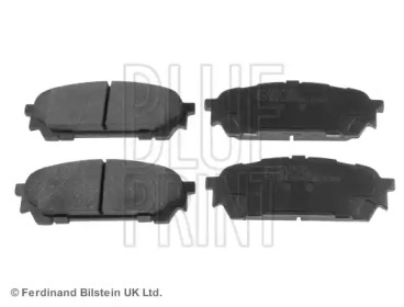 Комплект гальмівних колодок с 4 шт. дисків Blue Print ADS74231