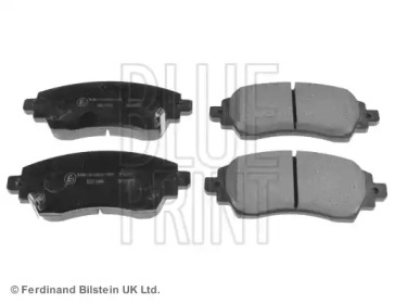 Комплект гальмівних колодок с 4 шт. дисків Blue Print ADT342104