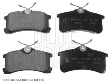 Комплект гальмівних колодок с 4 шт. дисків Blue Print ADT342115