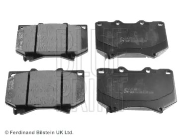 Комплект гальмівних колодок с 4 шт. дисків Blue Print ADT342117