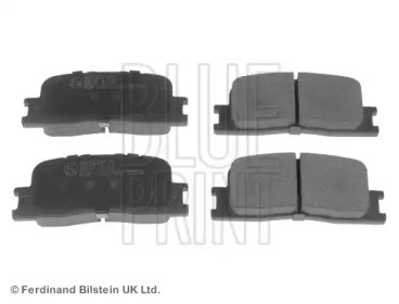 Комплект гальмівних колодок с 4 шт. дисків Blue Print ADT342129