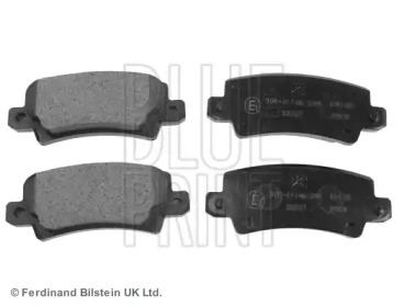 Комплект гальмівних колодок з 4 шт. дисків Blue Print ADT342131