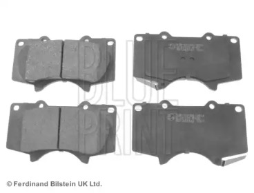 Комплект гальмівних колодок с 4 шт. дисків Blue Print ADT342142