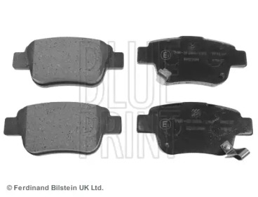 Комплект гальмівних колодок с 4 шт. дисків Blue Print ADT342147