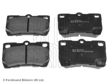 Комплект гальмівних колодок с 4 шт. дисків Blue Print ADT342156