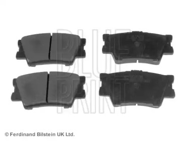 Комплект гальмівних колодок с 4 шт. дисків Blue Print ADT342168
