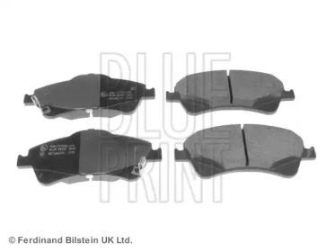 Комплект гальмівних колодок з 4 шт. дисків Blue Print ADT342174