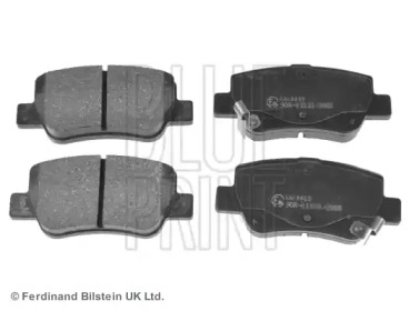 Комплект гальмівних колодок з 4 шт. дисків Blue Print ADT342183