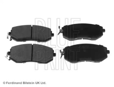 Комплект гальмівних колодок с 4 шт. дисків Blue Print ADT342196