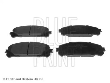 Комплект гальмівних колодок з 4 шт. дисків Blue Print ADT342212