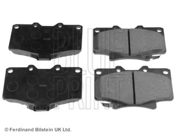 Комплект гальмівних колодок з 4 шт. дисків Blue Print ADT34248