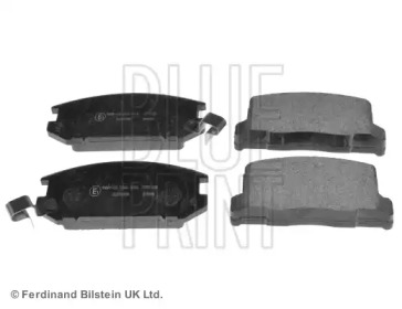 Комплект тормозных колодок Blue Print ADT34282