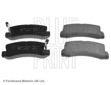Комплект гальмівних колодок з 4 шт. дисків Blue Print ADT34284