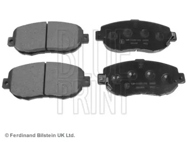 Комплект гальмівних колодок с 4 шт. дисків Blue Print ADT34291