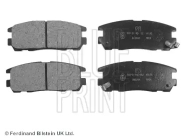 Комплект гальмівних колодок с 4 шт. дисків Blue Print ADZ94216