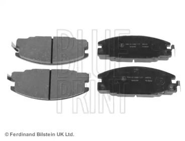 Комплект гальмівних колодок с 4 шт. дисків Blue Print ADZ94220