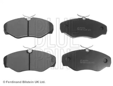 Комплект гальмівних колодок с 4 шт. дисків Blue Print ADZ94224