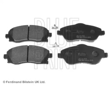 Комплект гальмівних колодок з 4 шт. дисків Blue Print ADZ94227