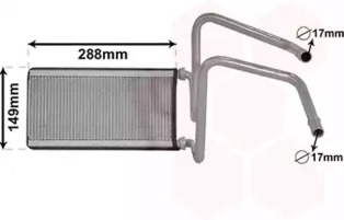 Теплообменник VAN WEZEL 53006714