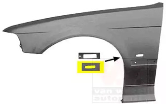 Крило (переднє/L) BMW 3 (E36) 93-00 VAN WEZEL 0643655