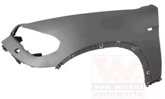 Крило (переднє/L) BMW X5 (E70) 06-13 (с отв. під форсунку омивача/отв. для вказ.повороту) VAN WEZEL 0689655