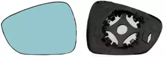 Скло дзеркала (з підігрівом) Citroen C5 08- (L) VAN WEZEL 0963837