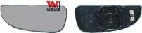 Скло дзеркала (з підігрівом) Citroen Jumper/Fiat Ducato/Peugeot Boxer 06- (R) (нижнє) VAN WEZEL 1651836