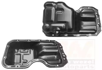 Піддон, масляний картера двигуна MAZDA 2 / Mazda 3 (вир-во Wan Wezel) VAN WEZEL 2741070