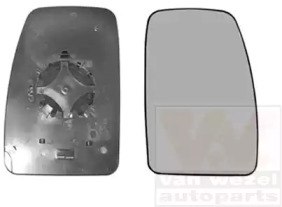 Скло дзеркала Renault Master/Opel Movano/Nissan NV 400 10- (R) VAN WEZEL 3799836