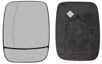 Скло дзеркала Opel Vivaro/Renault Trafic/Nissan NV 300 14- (L) VAN WEZEL 3891831