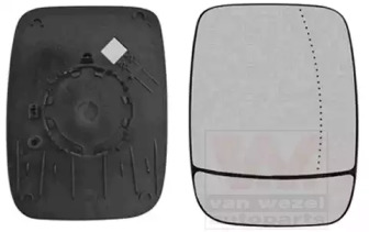 Скло дзеркала Opel Vivaro/Renault Trafic/Nissan NV 300 14- (R) VAN WEZEL 3891832