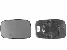 Скло дзеркала (з підігрівом) Renault Laguna II 01-07 (R) (з тонуванням) VAN WEZEL 4348838