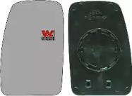 Скло дзеркала Renault Master II/Opel Movano A/Nissan Interstar 00- (R) (верхн.) VAN WEZEL 4387832