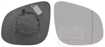Скло дзеркала Renault Kangoo 13- (R) VAN WEZEL 4412832
