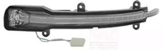 Повторювач повороту на дзеркало Audi Q5/Q7 06-12 (L) (білий) VAN WEZEL 0380915