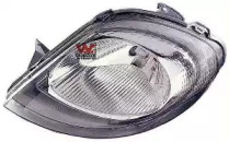 Фара (L) Renault Trafic/Nissan Primastar/Opel Vivaro 01- VAN WEZEL 4394961