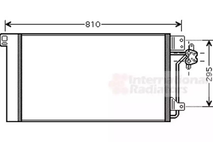 Радіатор кондиціонера VW T5 03- VAN WEZEL 58005236 — фото 2