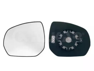 Скло дзеркала (з підігрівом) Citroen C3/C4 Picasso/Peugeot 3008/5008 06- (L) ALKAR 6401858