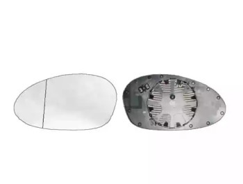 Скло дзеркала (з підігрівом) (R) BMW 1 (E81/E87/E88/E82)/3 (E90/E91/E93/E92) 04-13 ALKAR 6412541