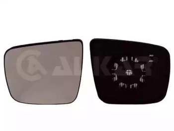 Скло дзеркала (з підігрівом) Nissan NV200 10- (L) ALKAR 6431579