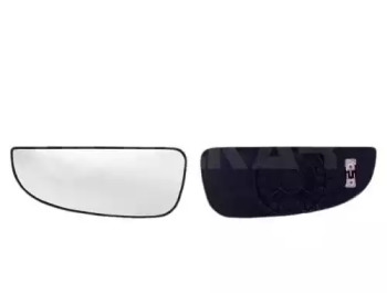 Скло дзеркала (з підігрівом)(нижнє) Citroen Jumper 06- (L) ALKAR 6441922