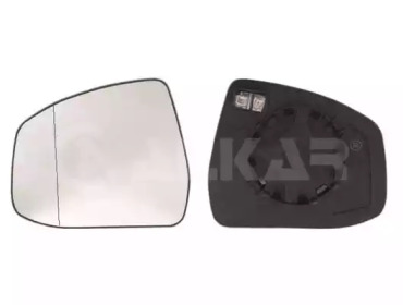 Скло дзеркала (з підігрівом) Ford Focus/Mondeo 04- (L) ALKAR 6471376