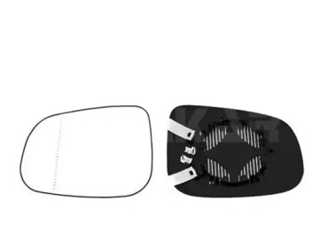 Стекло дзеркала (с підігрівом) Volvo C30/C70/S40/S60/S80/V40/V50/V60/V70 05-18 (L) ALKAR 6471598