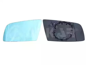 Скло дзеркала (з підігрівом) BMW 5 (E60/ E61) 02-10 (L) (синє) ALKAR 6471845
